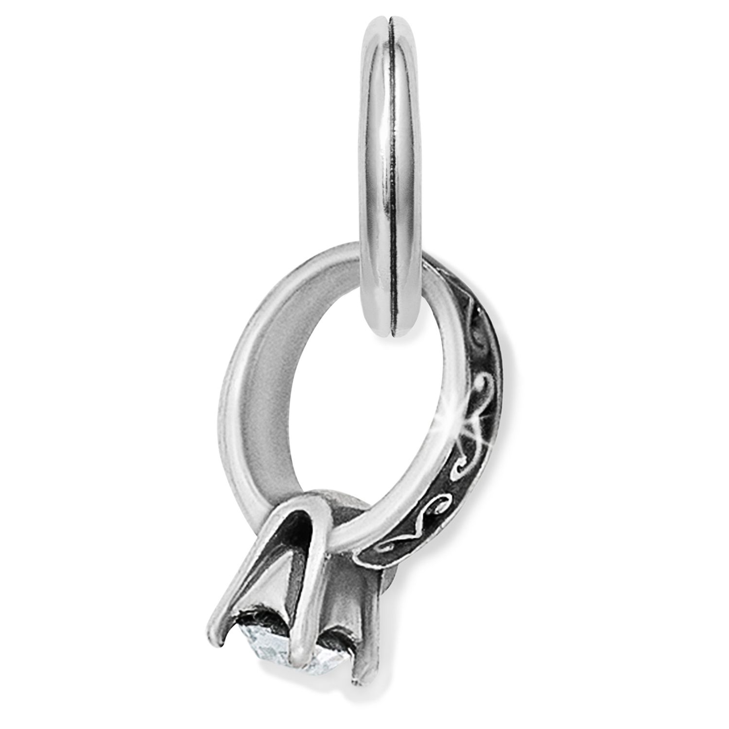 ABC Diamond Ring Charm
