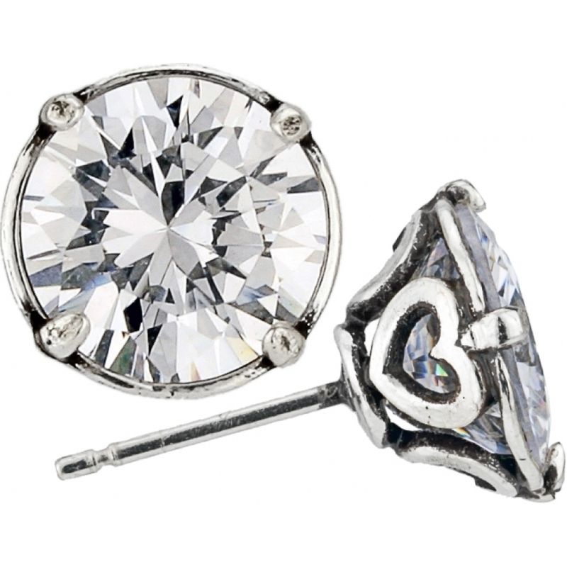 Brighton CZ Brilliance 10mm earrings