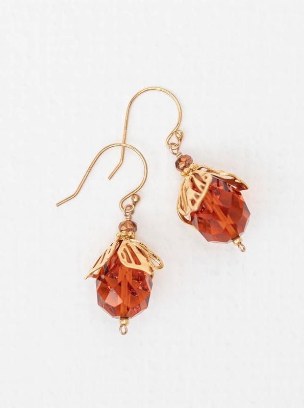 Emelia Earrings Orange
