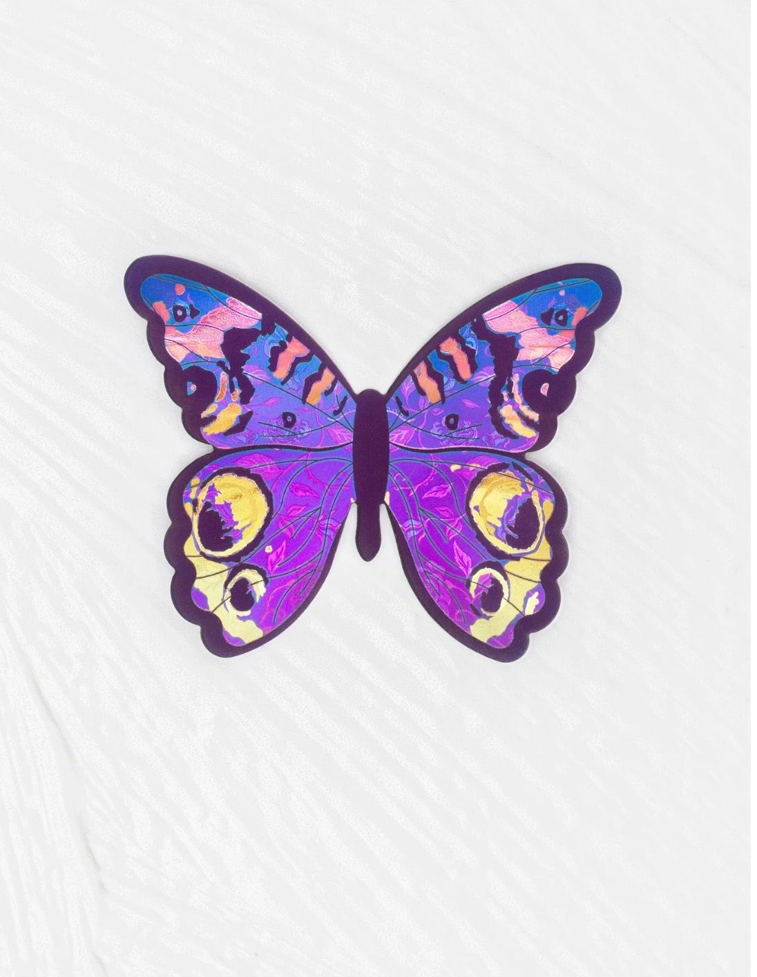 Mariposa Butterfly Brooch Violet Skies