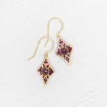 Esme Earrings Garnet