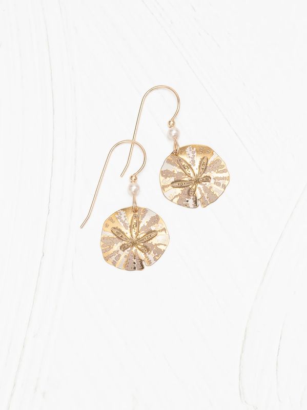 Sandra Earrings-Gold