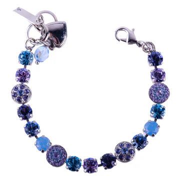Mariana Medium Pavé Bracelet in "Lavender Fields"