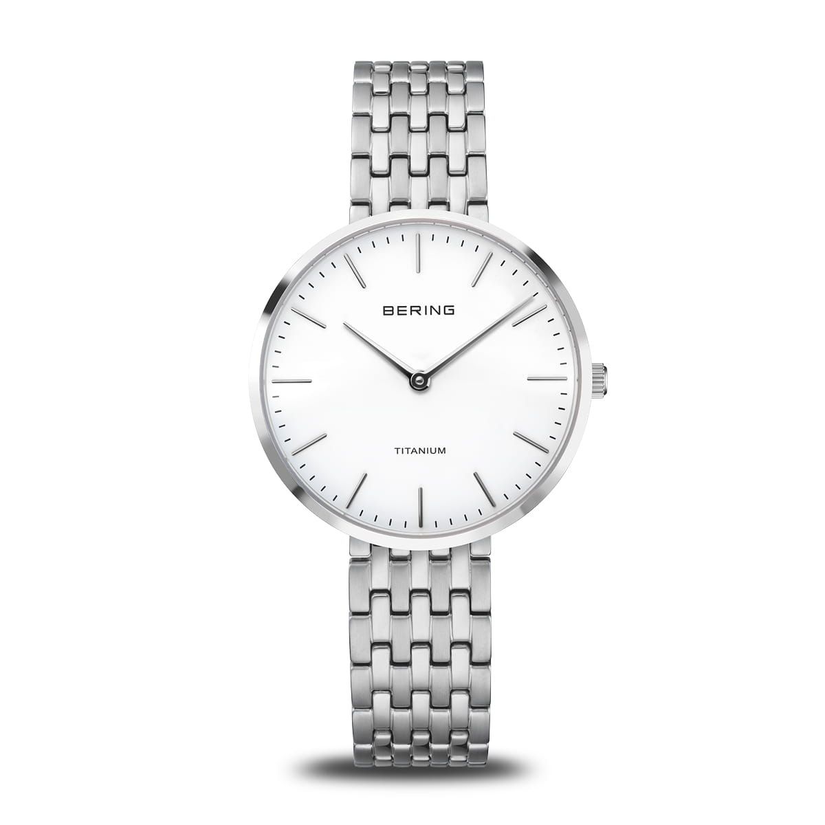 Bering Watch Titanium Polished Silver