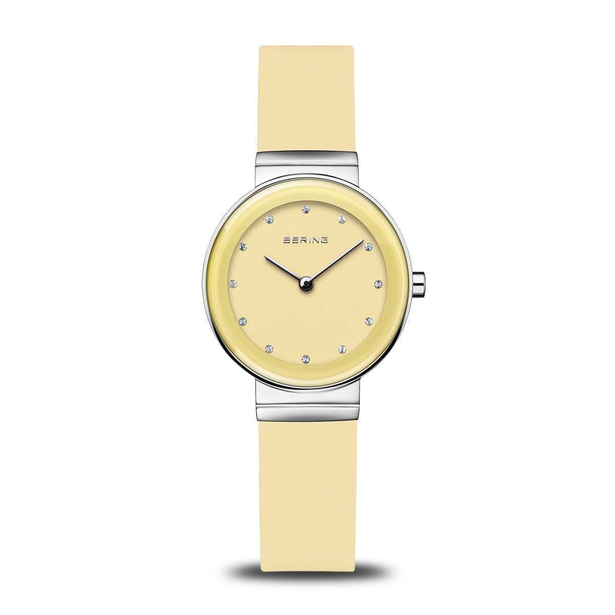 Bering Watch Classic Polished Silver - Yellow