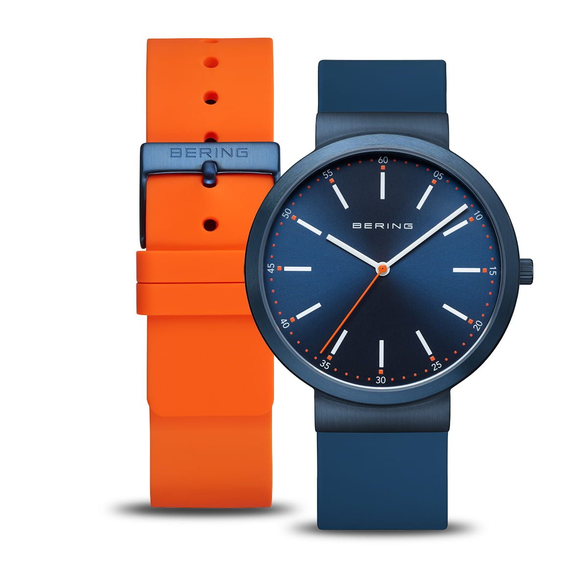 Bering Watch Classic Polished Blue