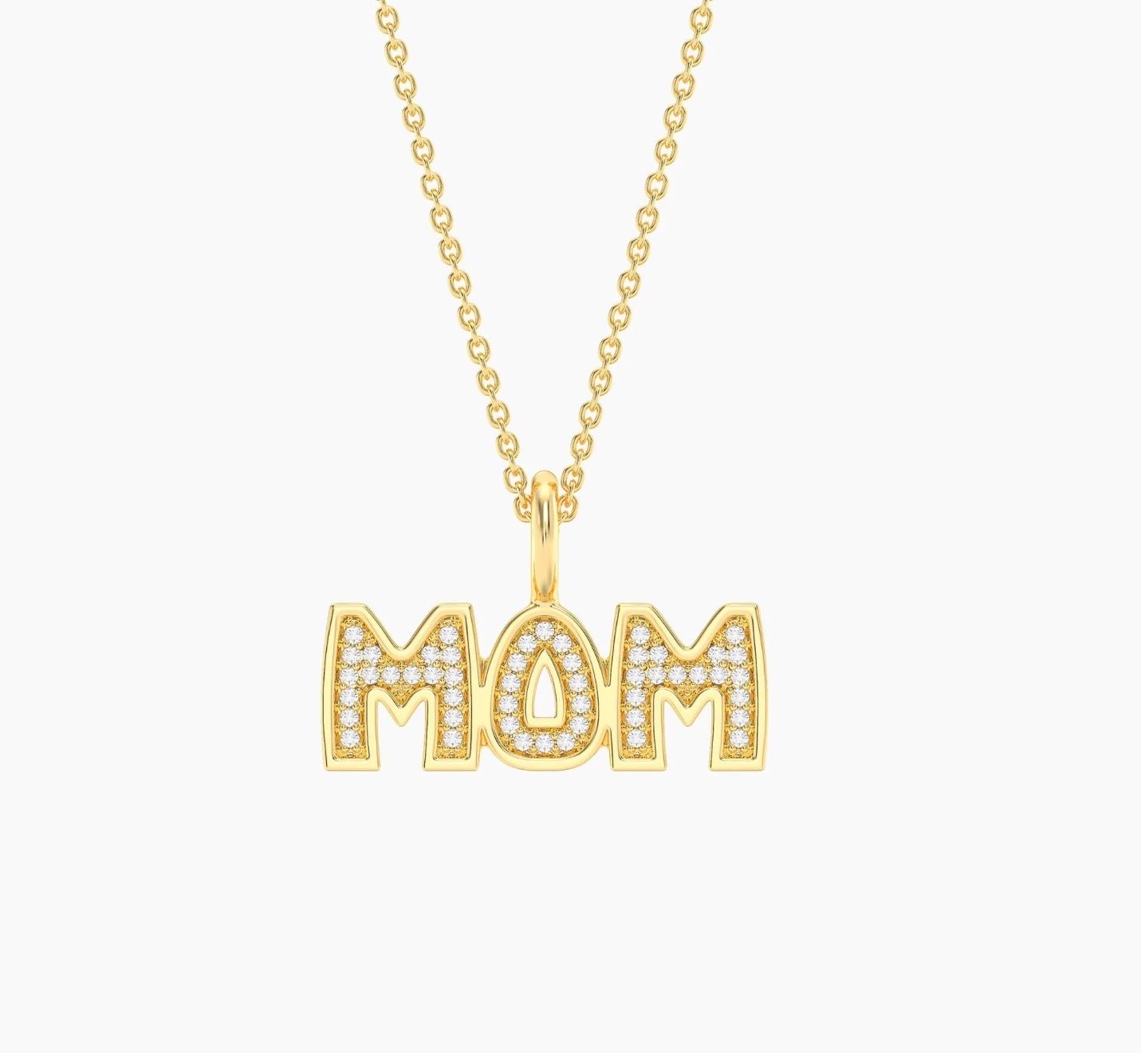 Waterproof Best Mom In The World Pendant Necklace