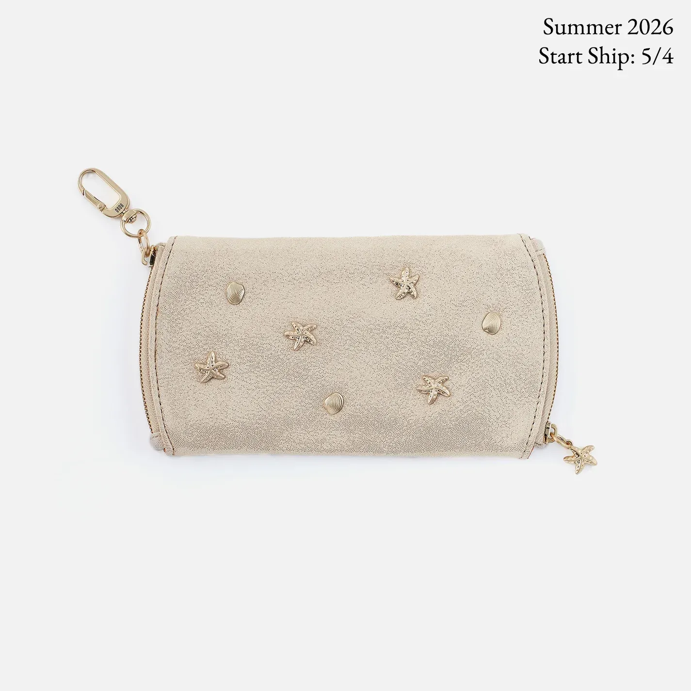 Spark Double Eyeglass Case Sand Shimmer