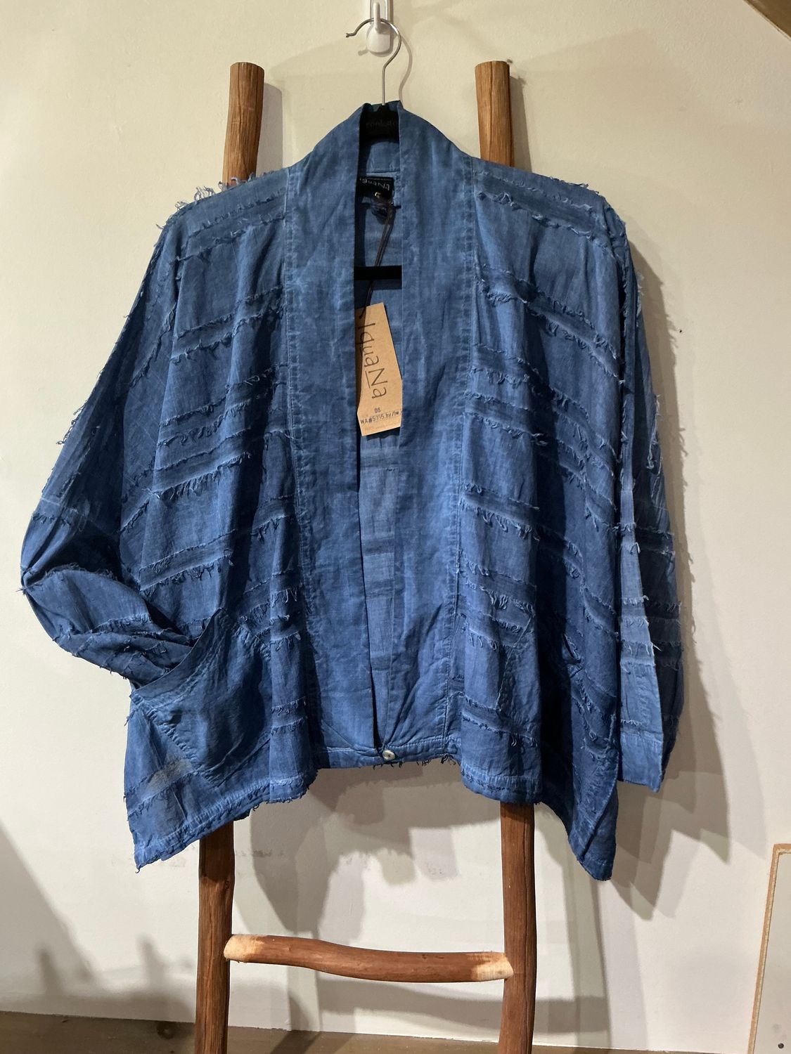 Allowing Jacket Cotton Indigo O/S