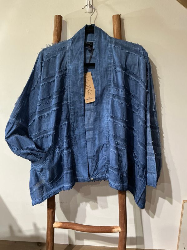 Allowing Jacket Cotton Indigo O/S
