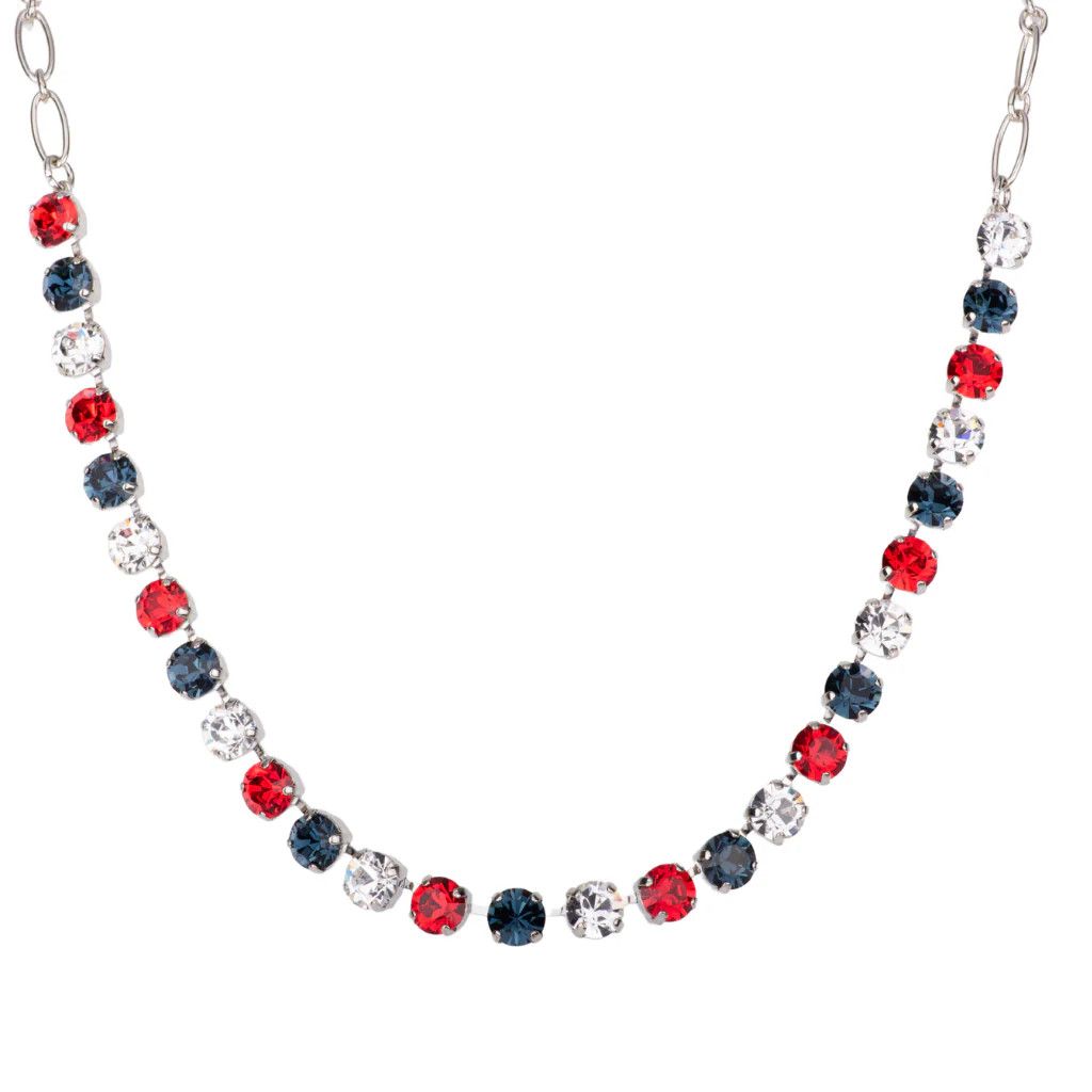 Mariana Red, White &amp; Blue Everyday Necklace RO