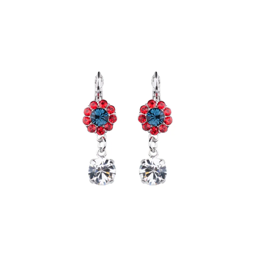 Mariana “Americana” Cluster Drop Earrings RO