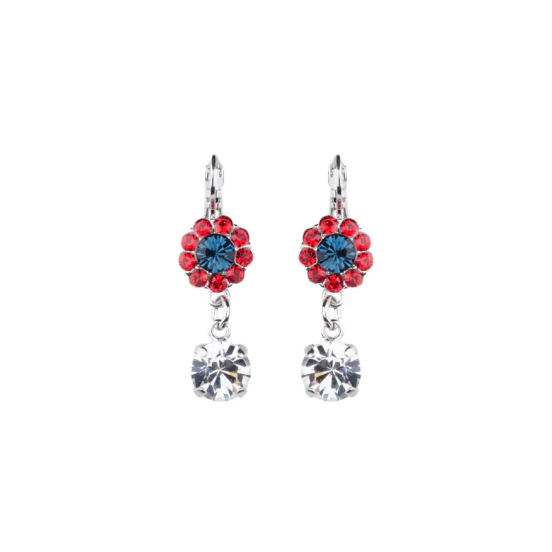 Mariana “Americana” Cluster Drop Earrings RO
