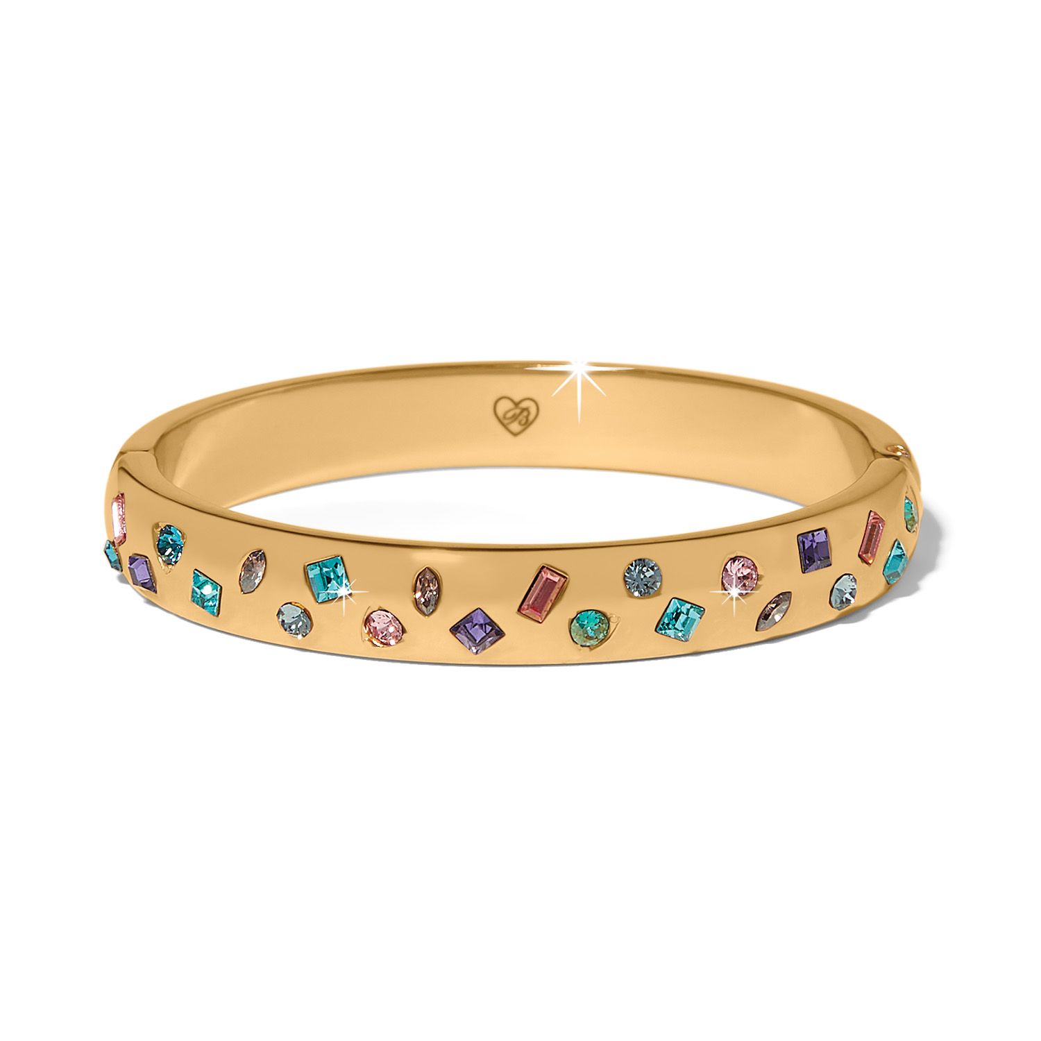 Love Messages B Radiant Hinged Bangle