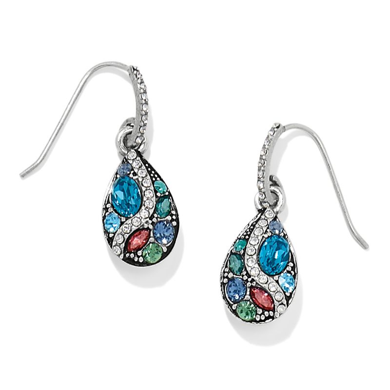 Trust Your Journey French Wire Earrings Blues