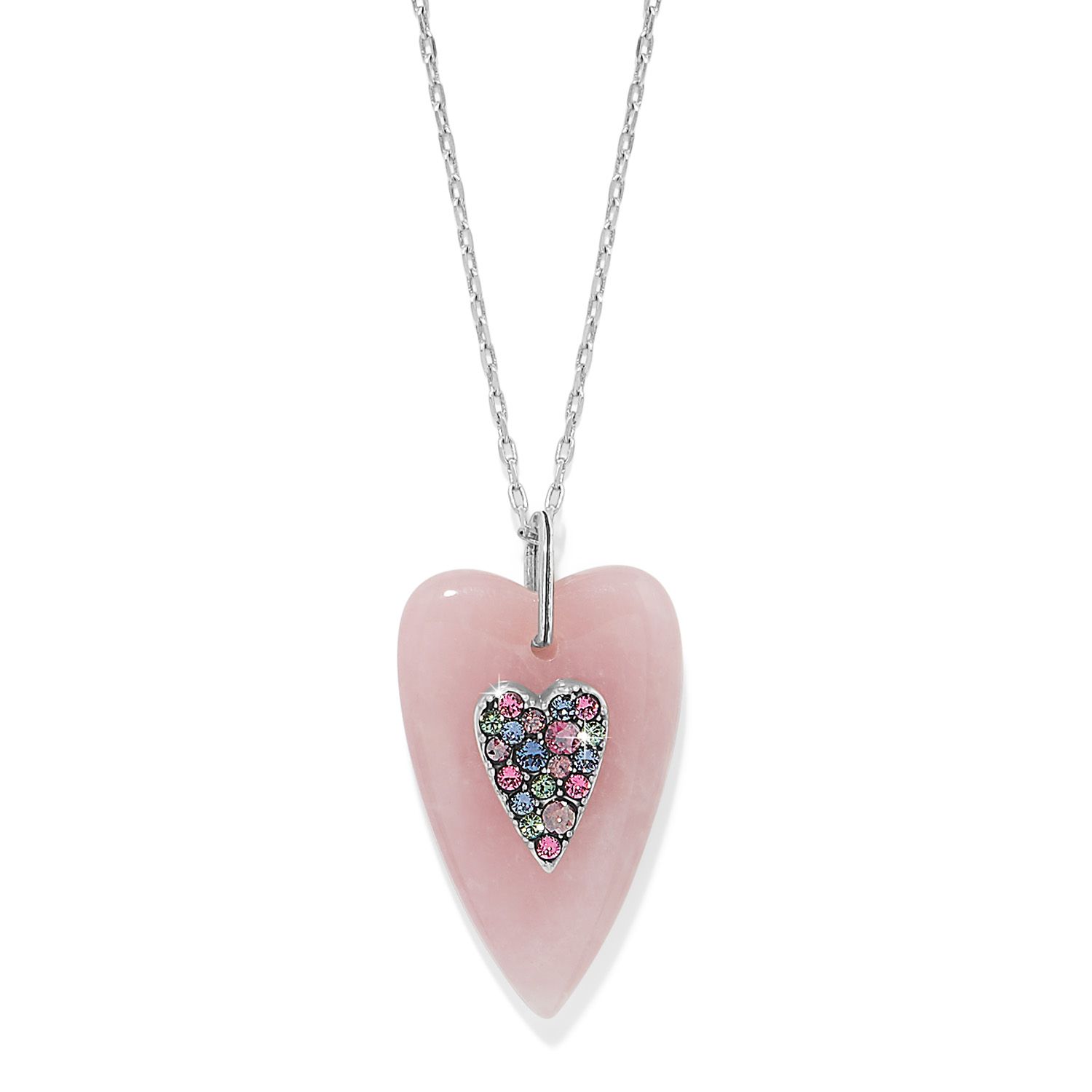 Love Messages B You Pink Necklace