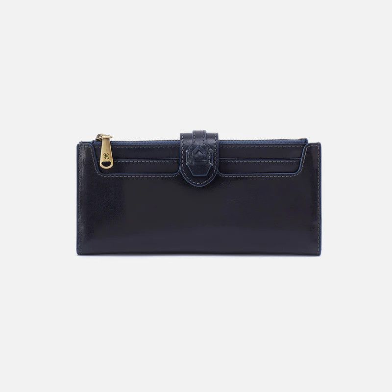 Hobo Dunn Continental Wallet Navy Horizon