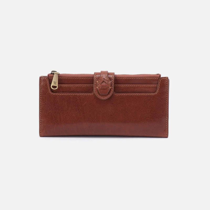 Hobo Dunn Continental Wallet Pecan Ridge