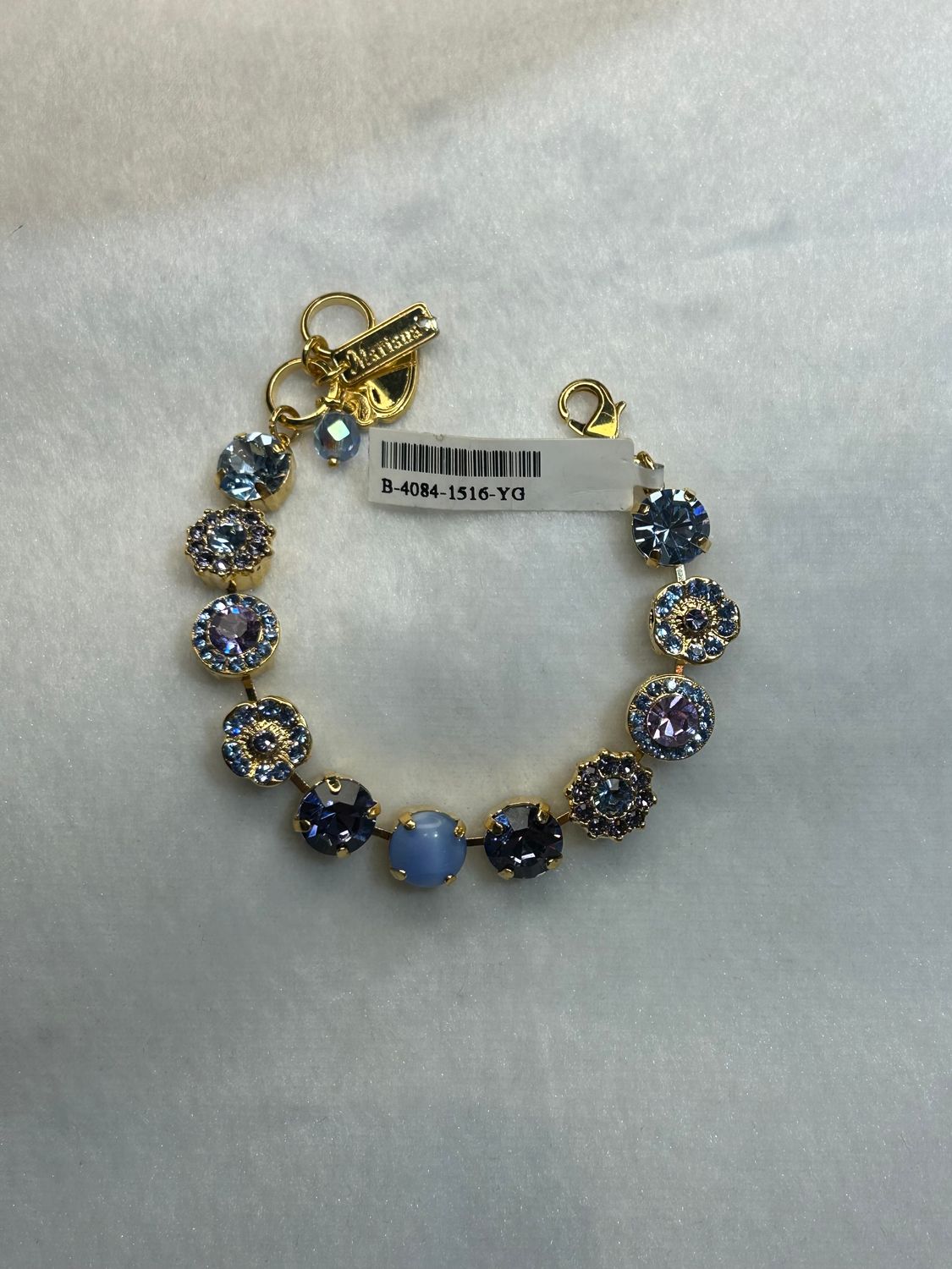 Mariana Blues Flower Bracelet