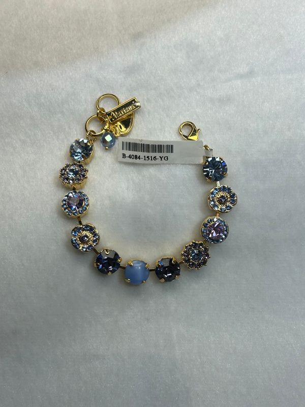 Mariana Blues Flower Bracelet