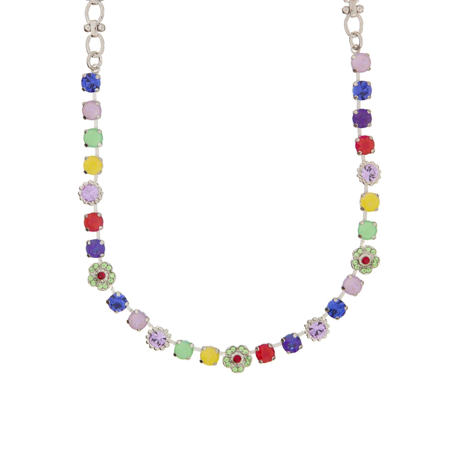 Mariana Small Flower Cluster Necklace in "Polka-Dot Bikini"