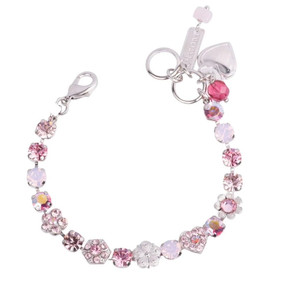 Mariana “Flamingo” Mini Fancy Bracelet Silver