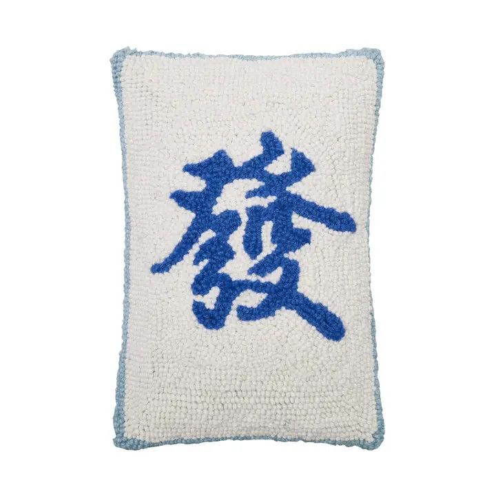 Mahjong Dragon Pillow