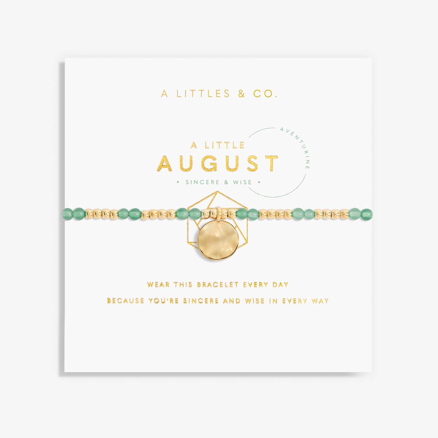 A Little August Bracelet Gold