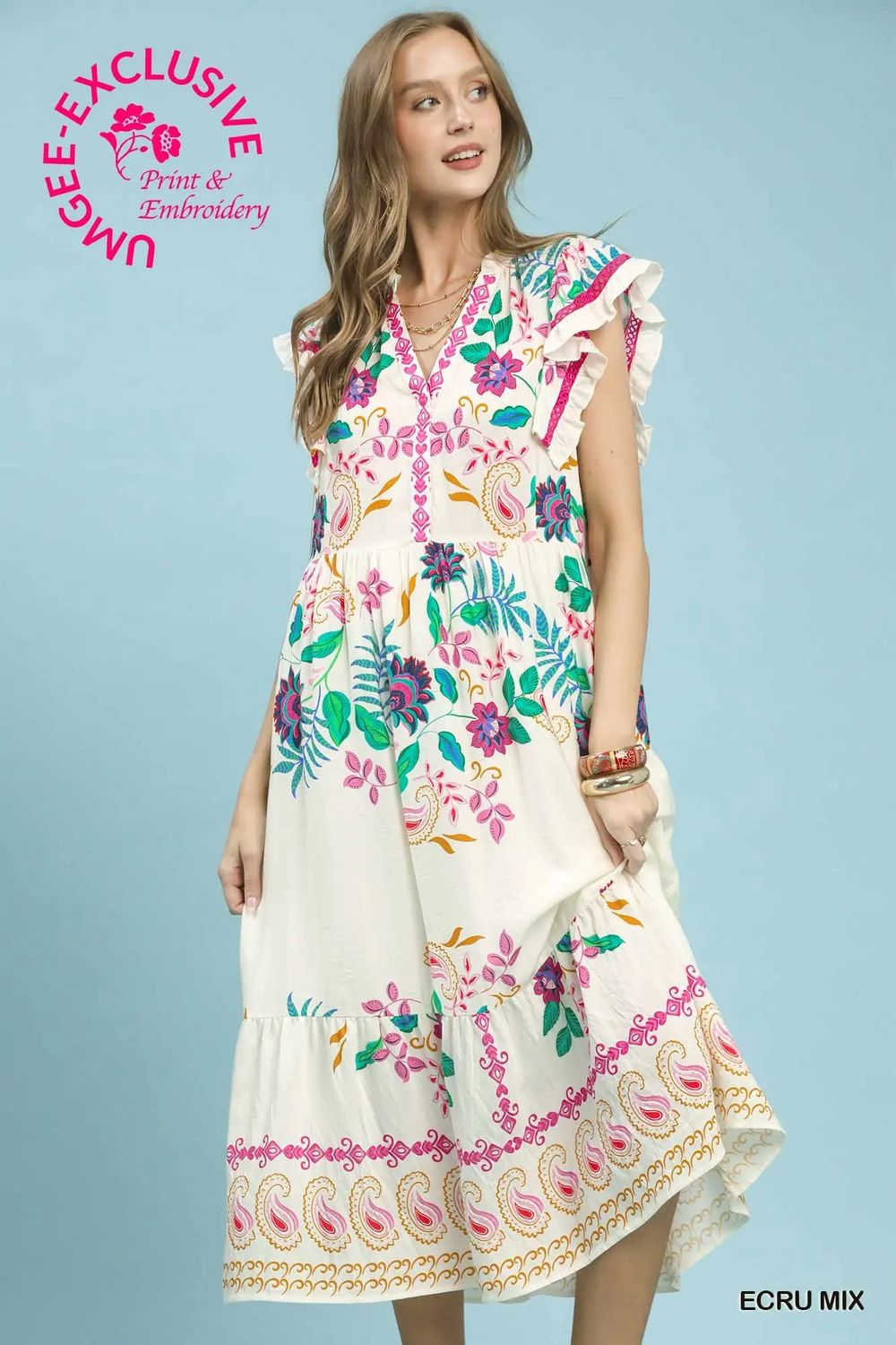 Floral Midi Dress