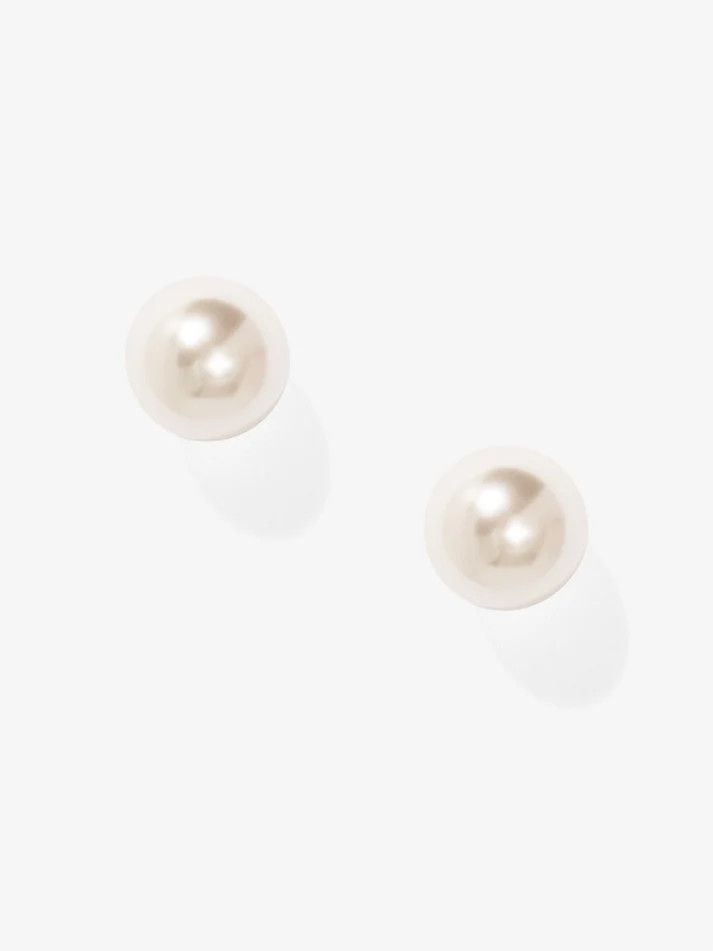 Chunky Pearl Bead Stud Earring