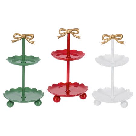 Two Tier Pedestal Stand - 3 colors
