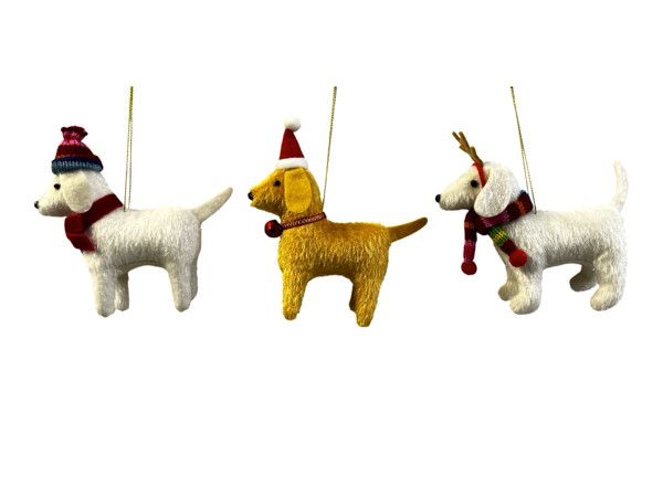 Dressed Up Dog Ornament - Assorted Design