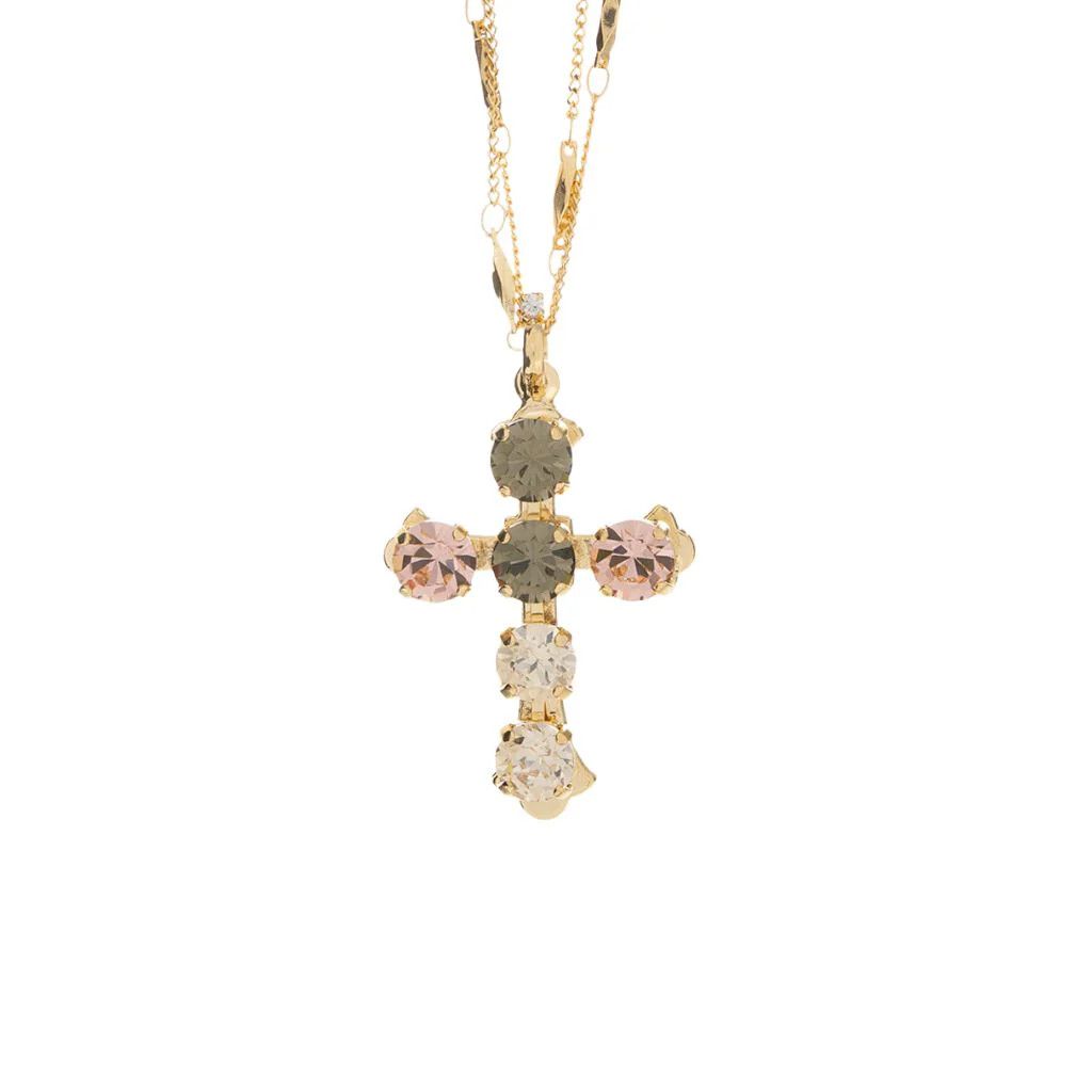 Mariana Champagne Kisses Large Cross