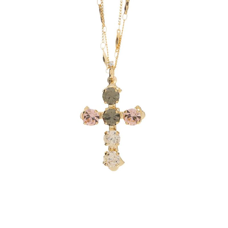 Mariana Champagne Kisses Large Cross