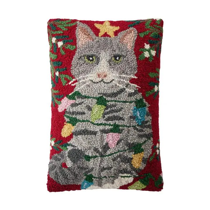 Christmas Cat Wrap Ornament 12x18"