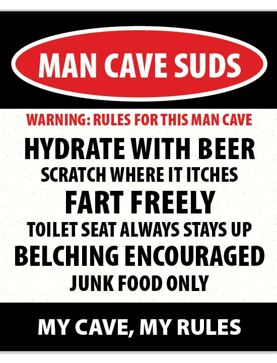 Vintage Soap Man Cave