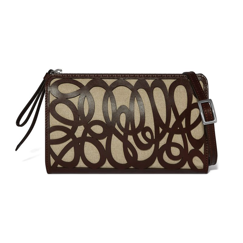 Skribbel Pouch Cognac
