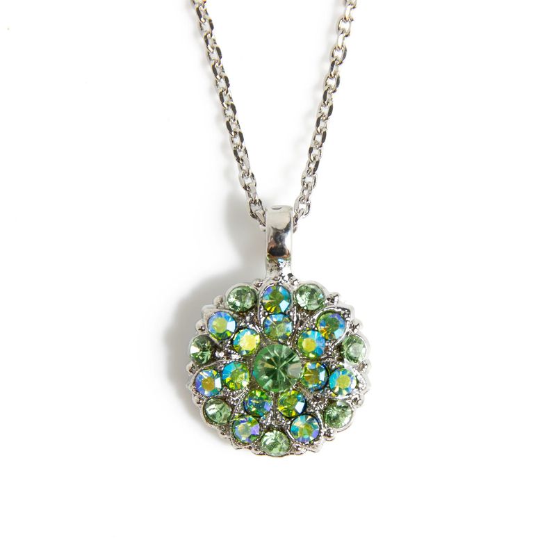 Mariana Guardian Angel Necklace Peridot AB