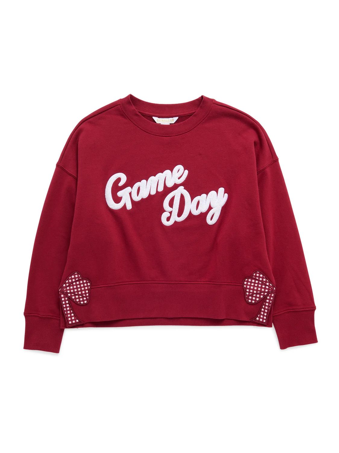 Game Day Relaxed Sweatshirt Maroon