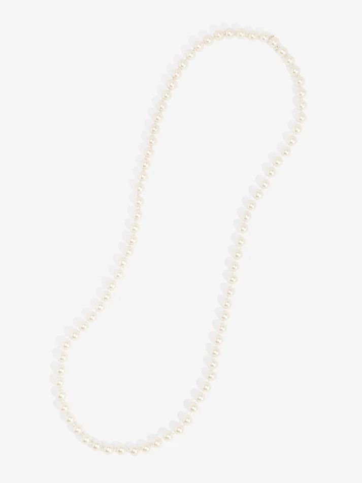 10mm Pearl Beaded 40" Long Necklace