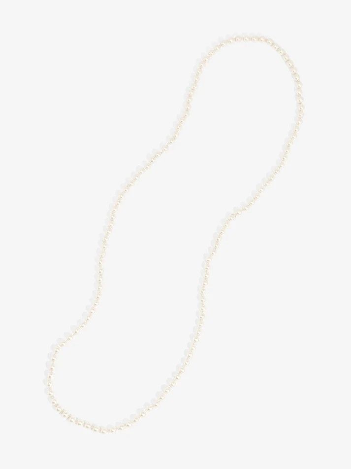 8mm Pearl Beaded 40" Long Necklace