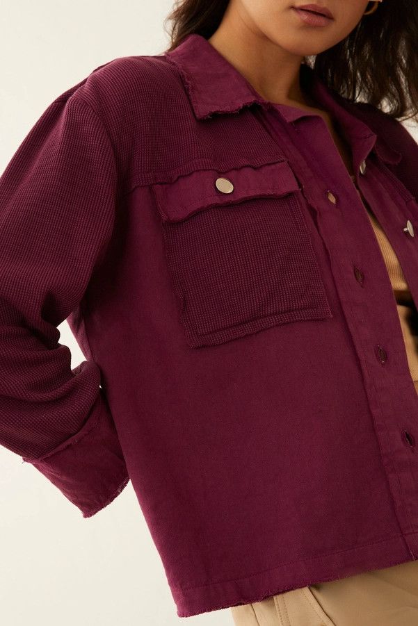 Addison Jacket - Purple