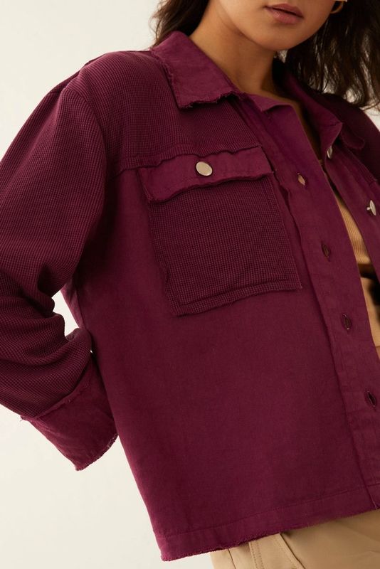 Addison Jacket - Purple