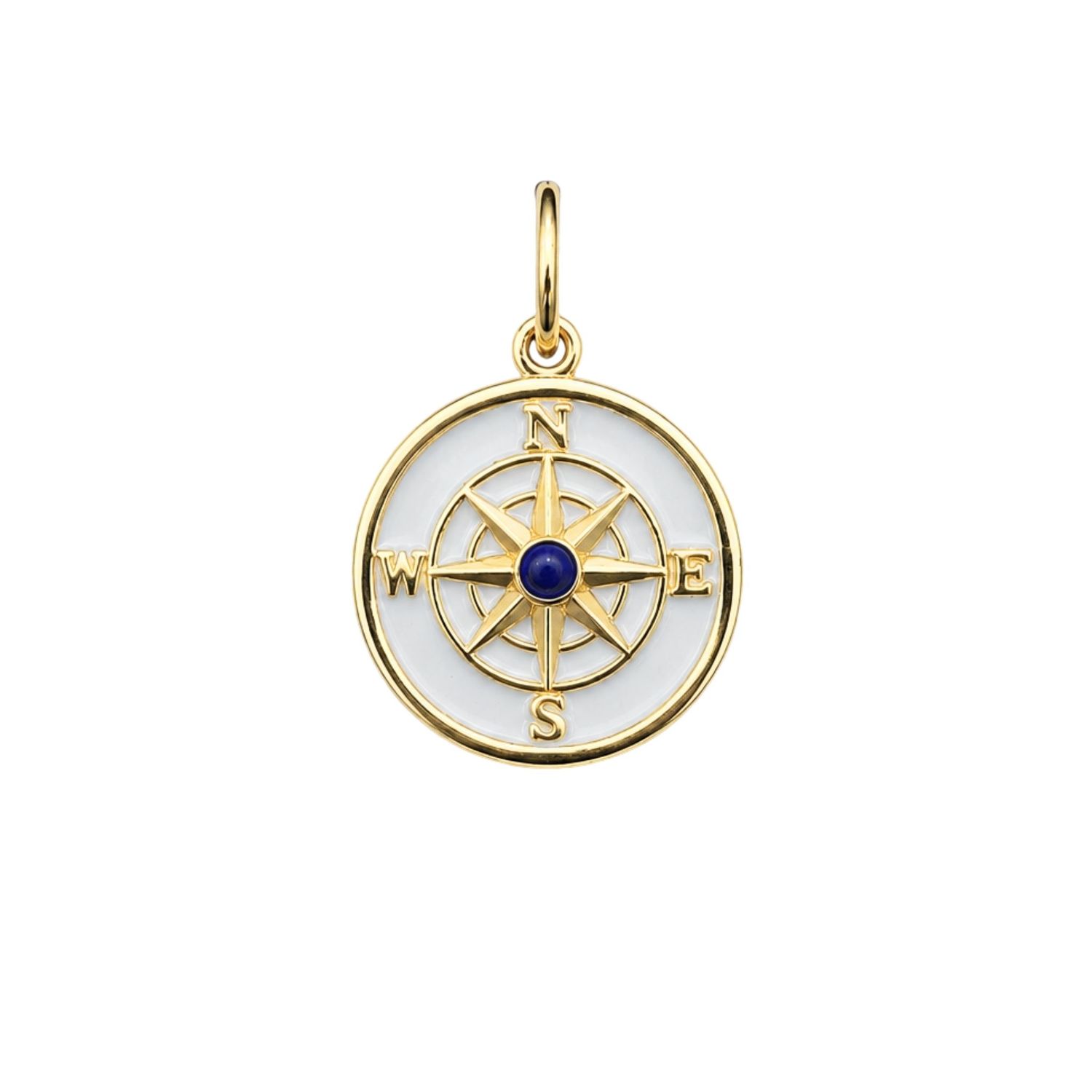 True North Compass, Color: Gold Plated, Size: 19mm