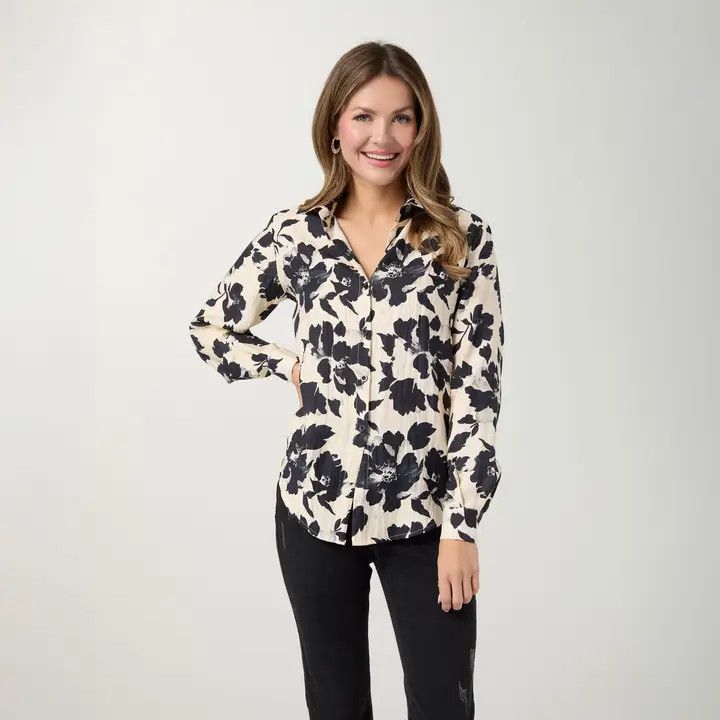 Trieste LightWeight Floral Print Blouse