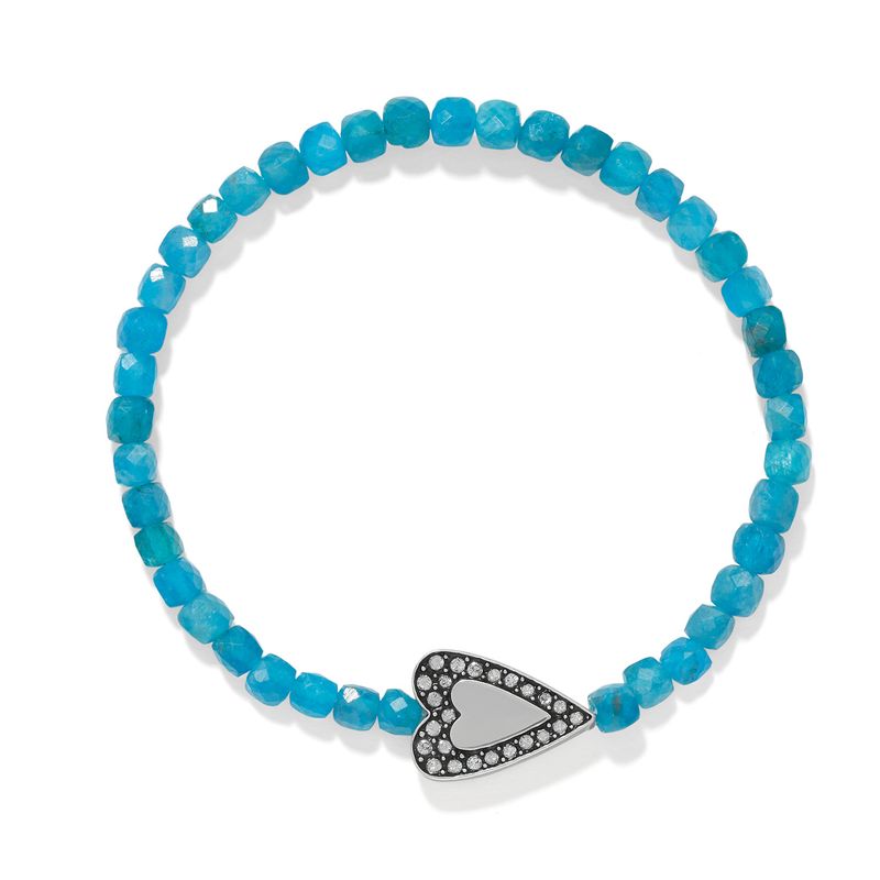 Love Messages Be Bold Teal Bracelet