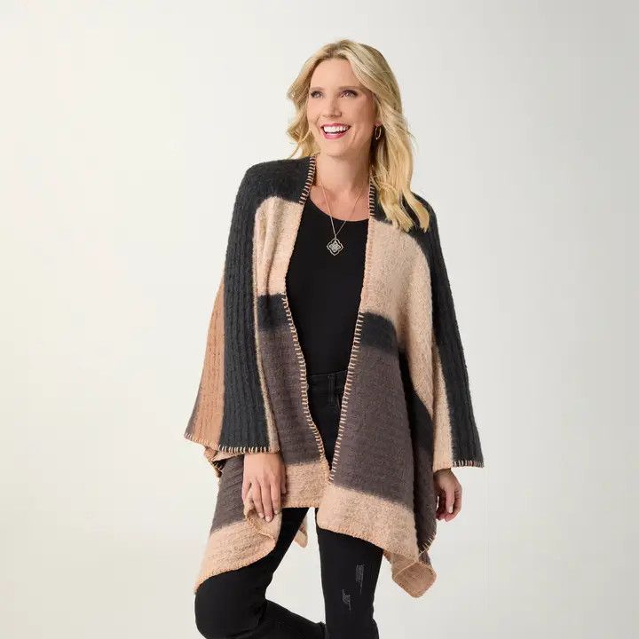 Arden Supersoft Stripe Wrap