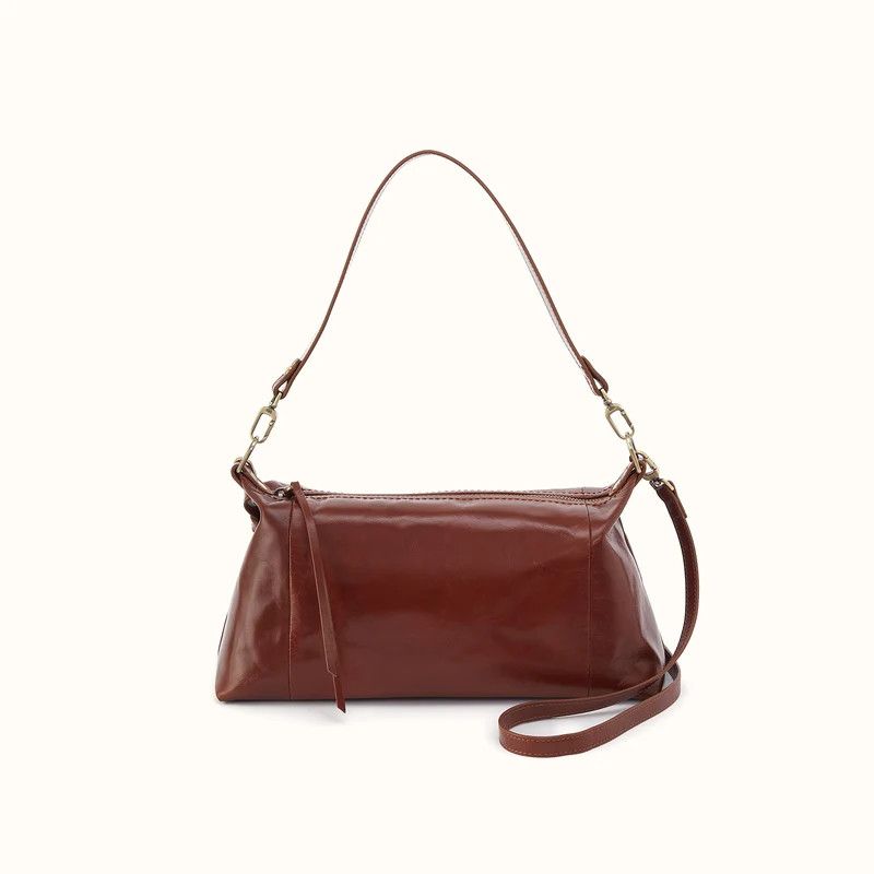 Darcy Shoulder Bag Harvest Root Polished Leather