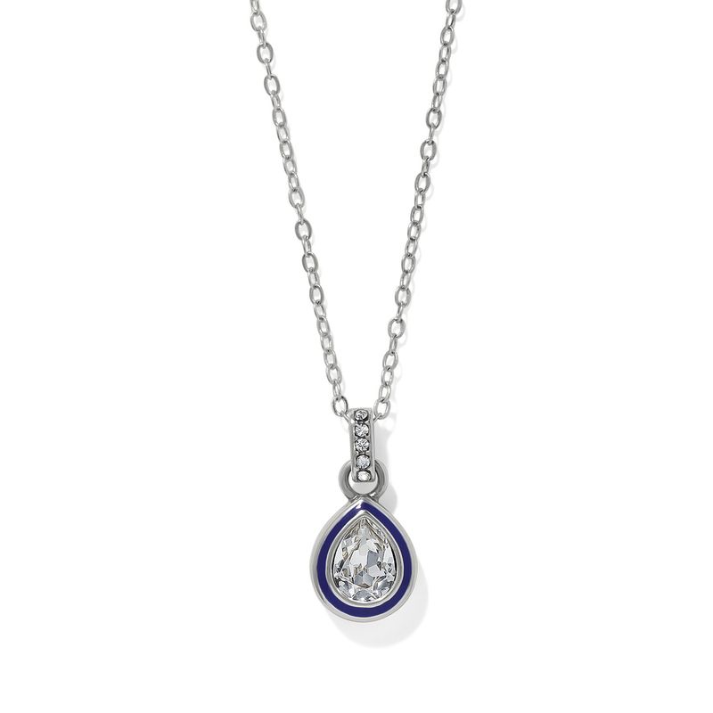 Halo Gemma Petite Teardrop Necklace