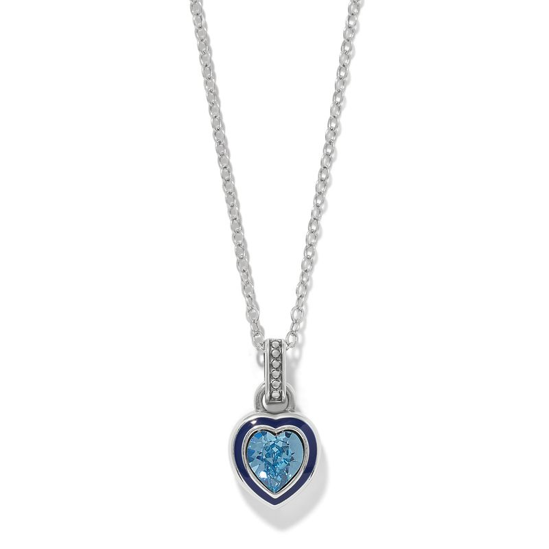 Halo Gemma Petite Heart Necklace
